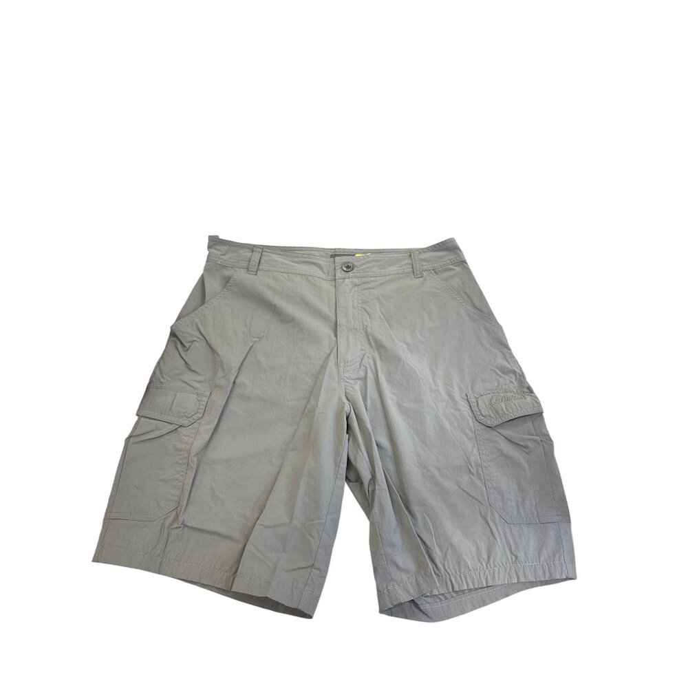 Cabelas Mens Olive Cargo Shorts Size 34 x20 SKU 8292